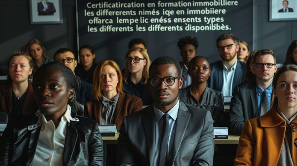 Certification en formation immobilière : les différents types disponibles